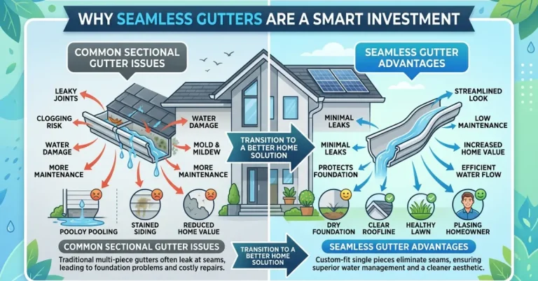 Why Seamless Gutters Are a Smart Investment for Modern Homeowners
